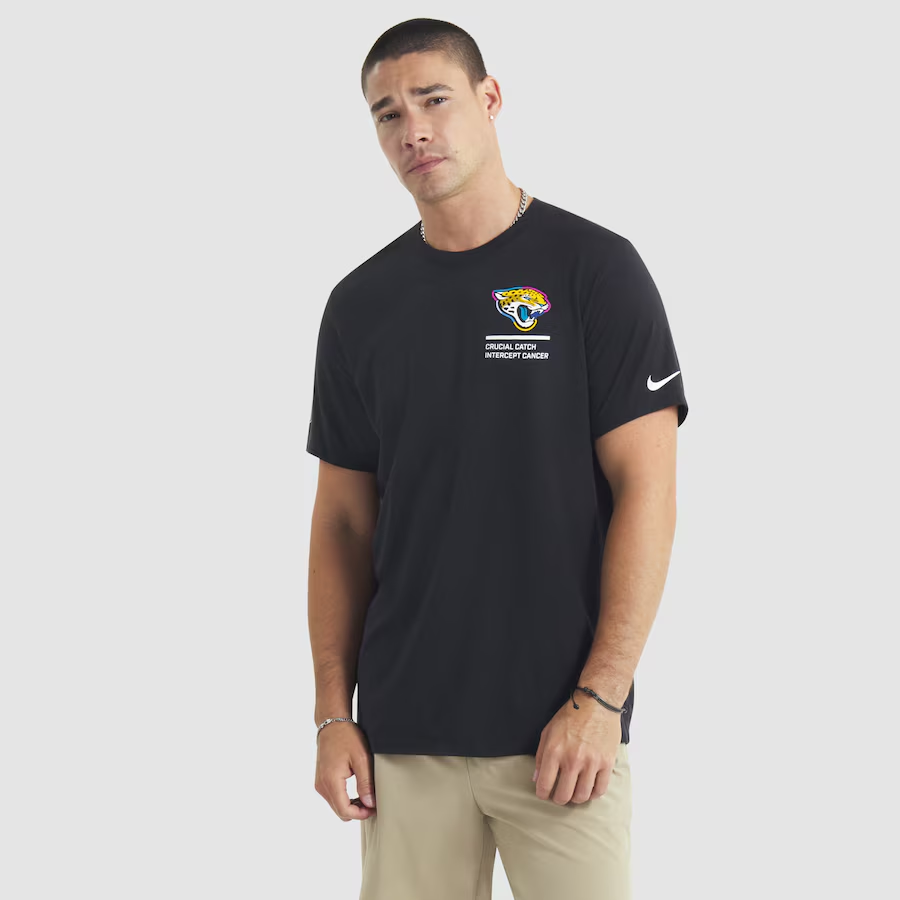 Men Jacksonville Jaguars #2 Nike NFL 2025 T shirt